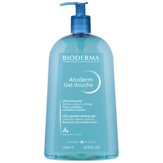 Bioderma Atoderm Gel Απαλό Αφρόλουτρο χωρίς Σαπούνι που Σέβεται την Ευαίσθητη Επιδερμίδα 1Lt Bioderma Atoderm Gel Απαλό Αφρόλουτρο χωρίς Σαπούνι που Σέβεται την Ευαίσθητη Επιδερμίδα 1Lt